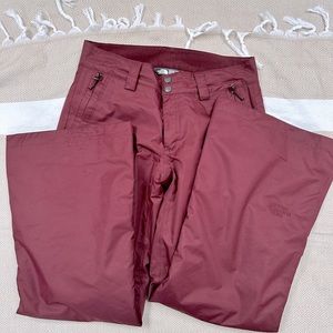 The North Face Women’s insulated snowboarding pants.